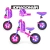 Milly Mally Rowerek biegowy DRAGON AIR Pink - kółka pompowane